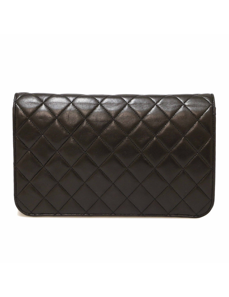 Sac enveloppe CHANEL noir
