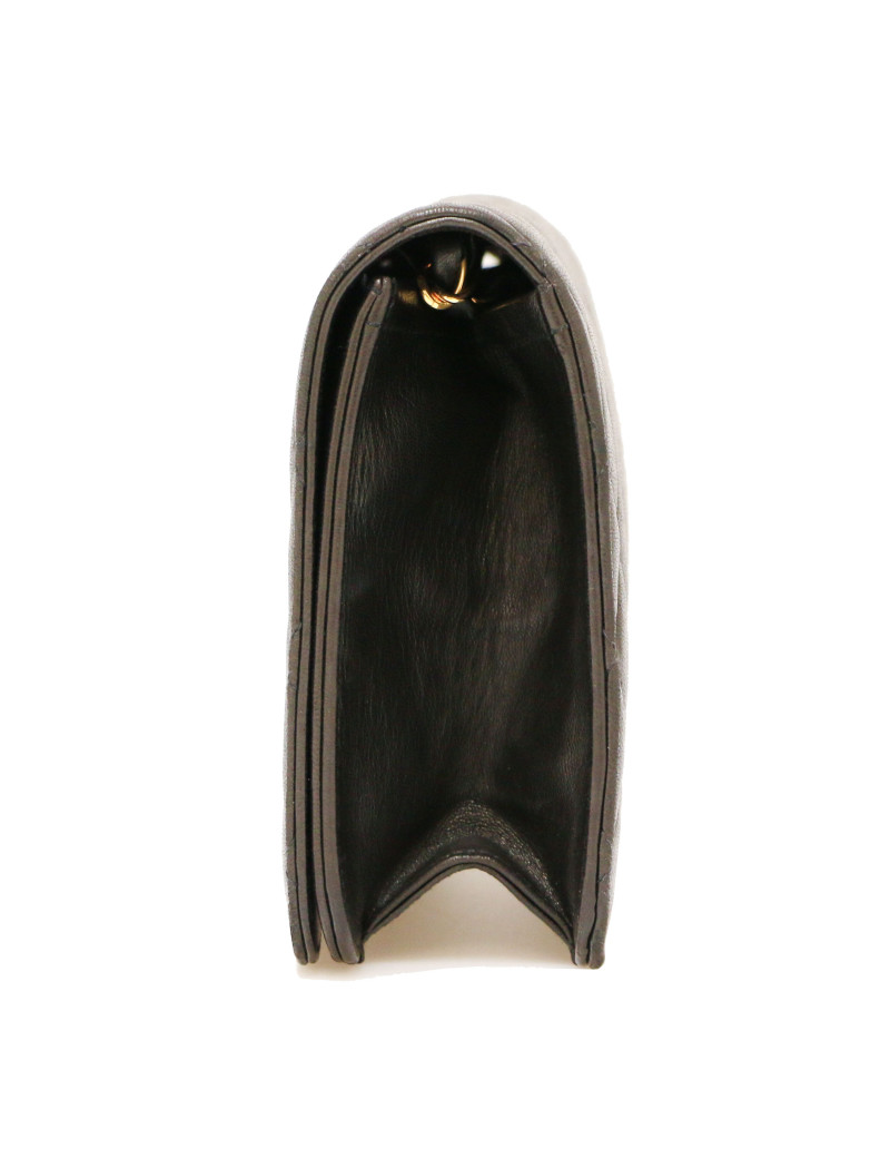 Sac enveloppe CHANEL noir