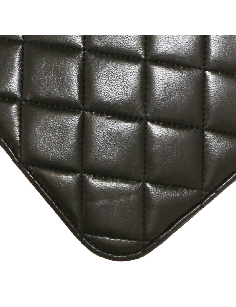 Sac enveloppe CHANEL noir