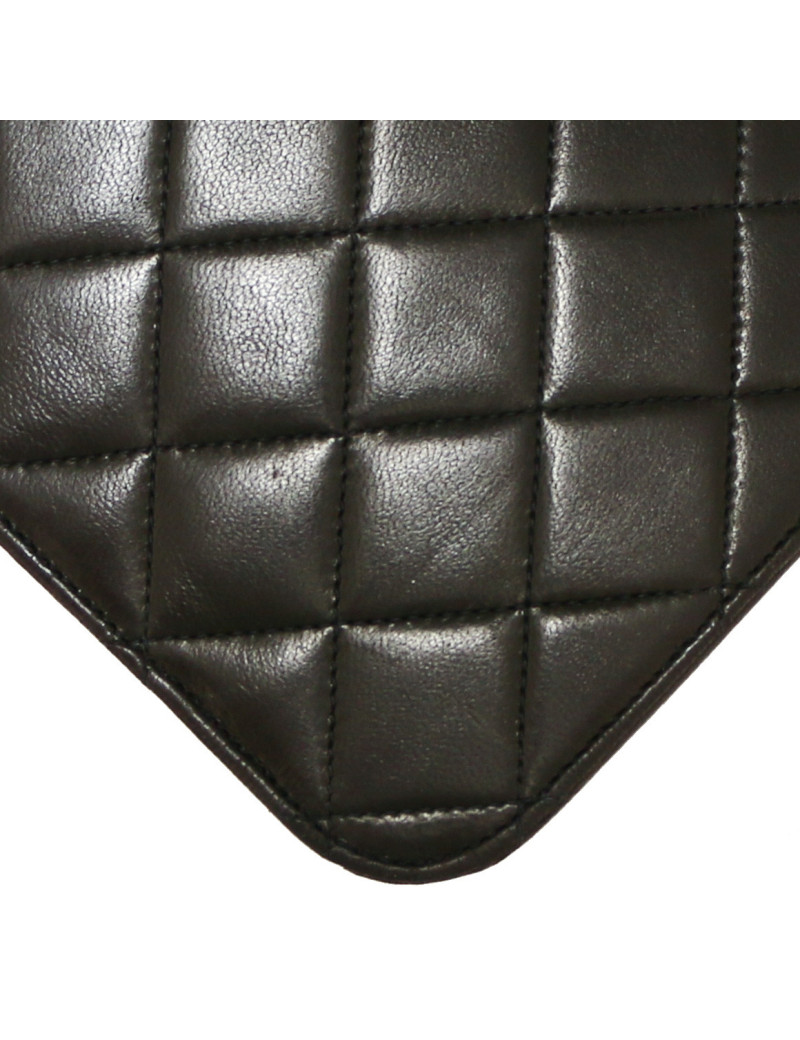 Sac enveloppe CHANEL noir