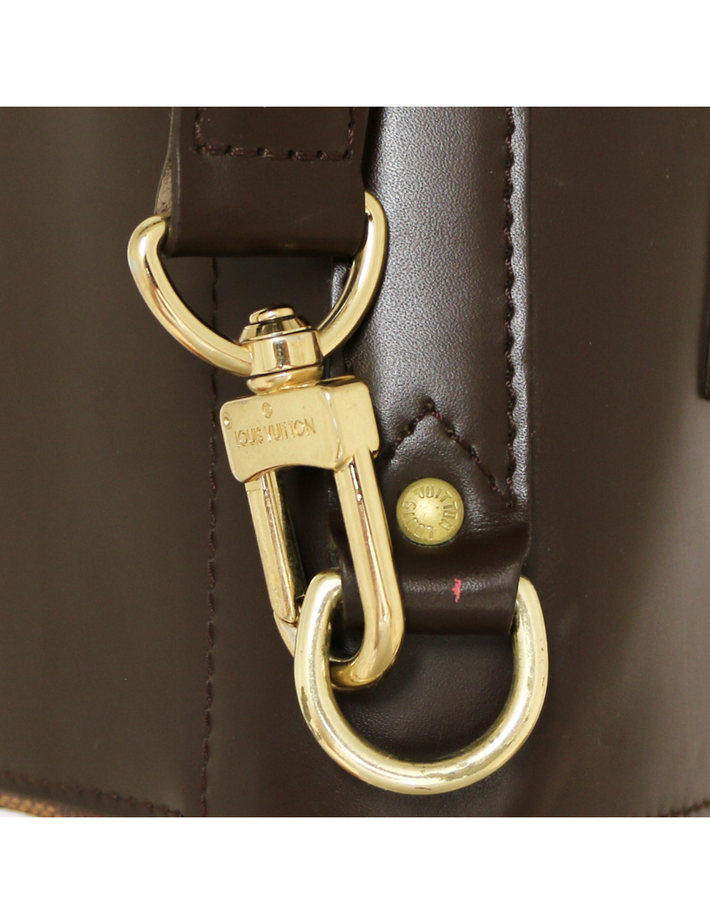 Sac de voyage LOUIS VUITTON toile Damier