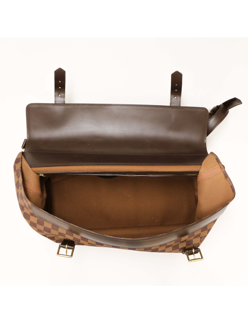 Sac de voyage LOUIS VUITTON toile Damier