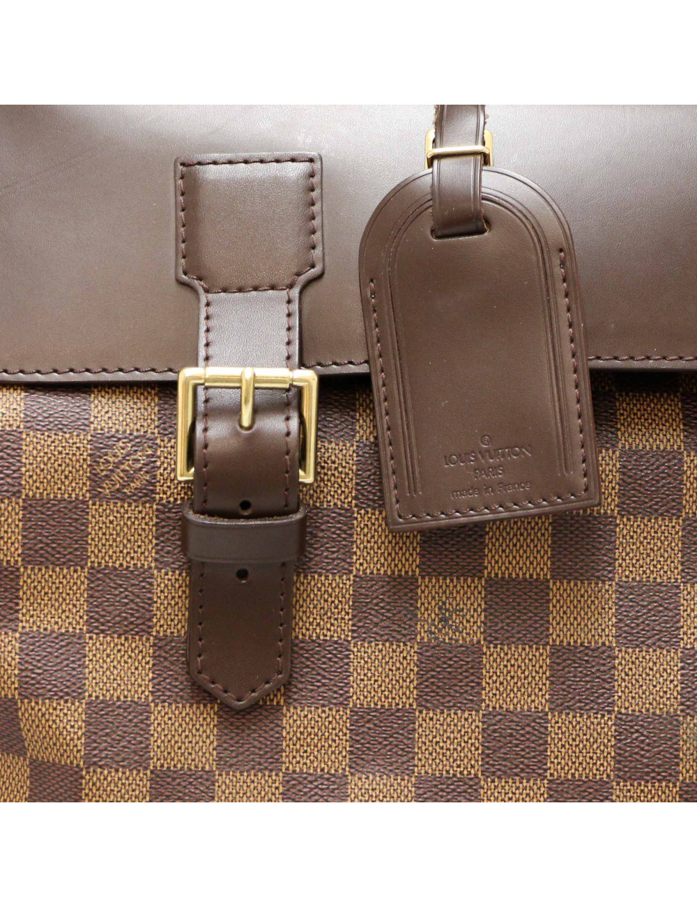 Sac de voyage LOUIS VUITTON toile Damier