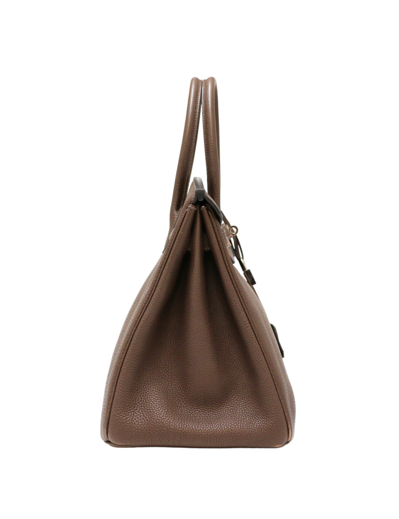 HERMES Birkin 35 cacao Togo calfskin leather