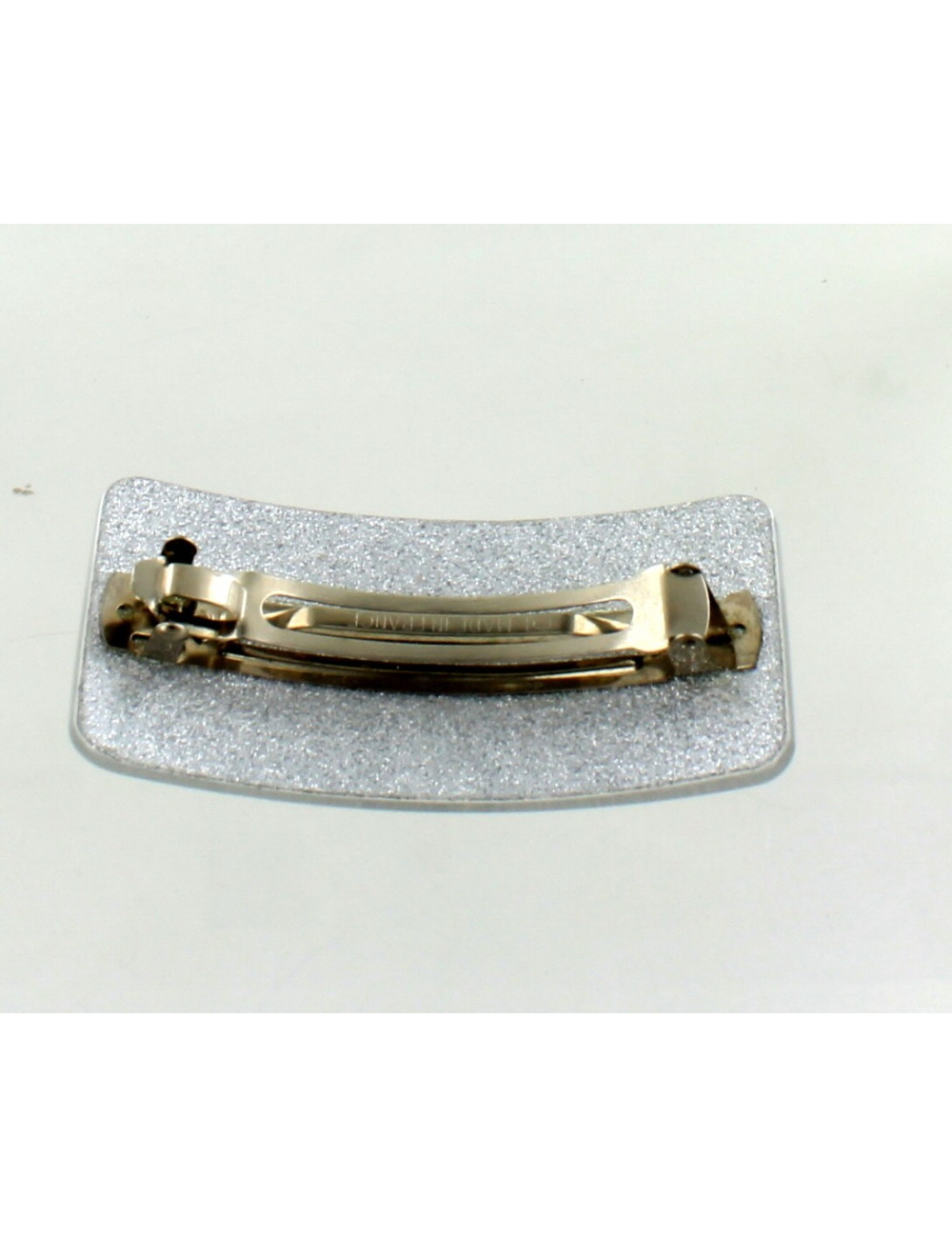 Barrette à cheveux CHANEL  feuille d'argent