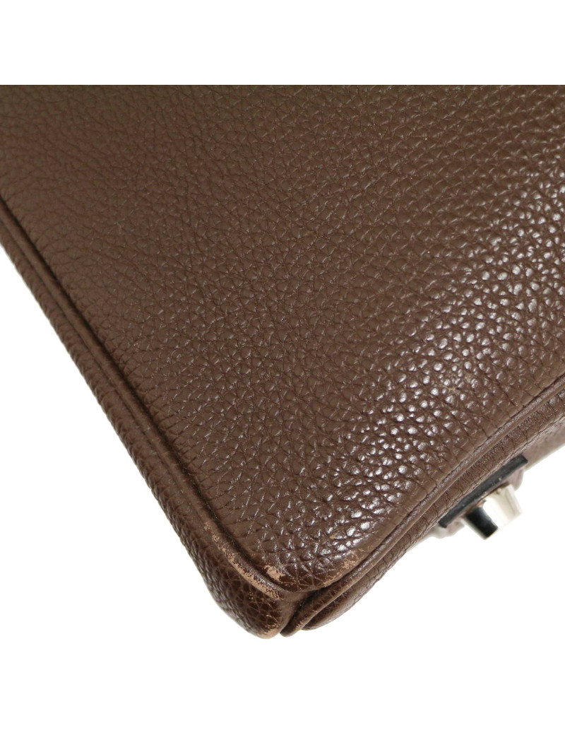 HERMES Birkin 35 cacao Togo calfskin leather