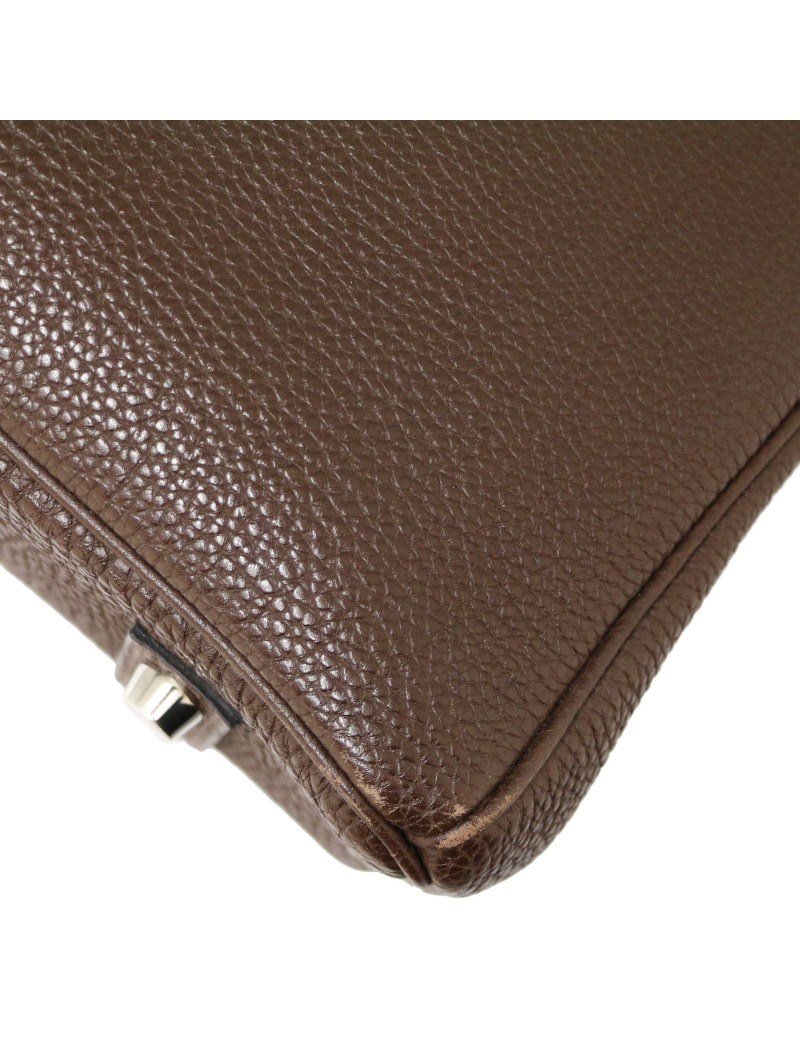 HERMES Birkin 35 cacao Togo calfskin leather