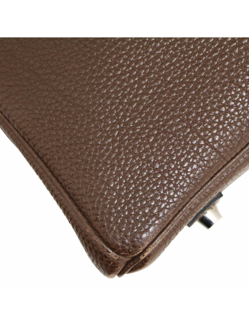 HERMES Birkin 35 cacao Togo calfskin leather