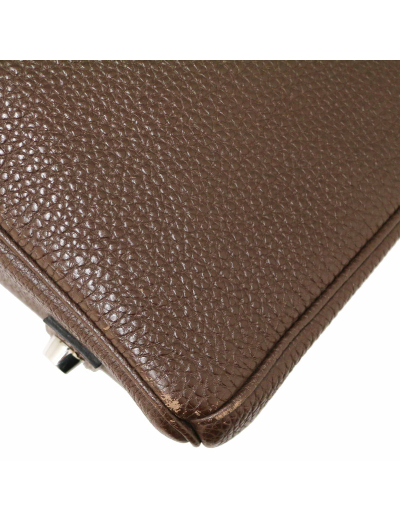 HERMES Birkin 35 cacao Togo calfskin leather