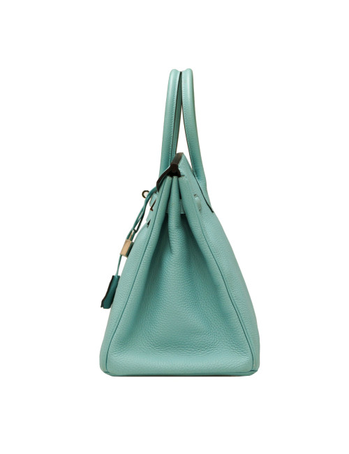 Birkin 35 HERMES bl-veau togo bleu attol 