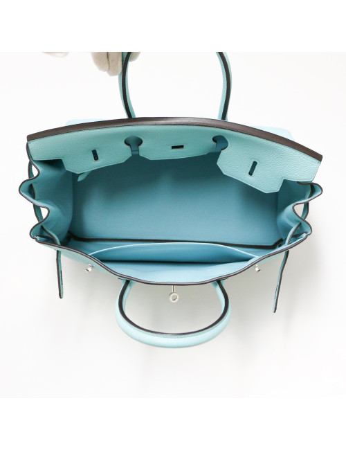 HERMES Atoll Blue Birkin 35 Togo