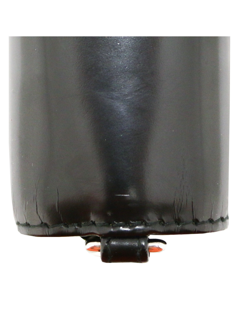 Sac pochette CHRISTIAN DIOR verni semi mat noir