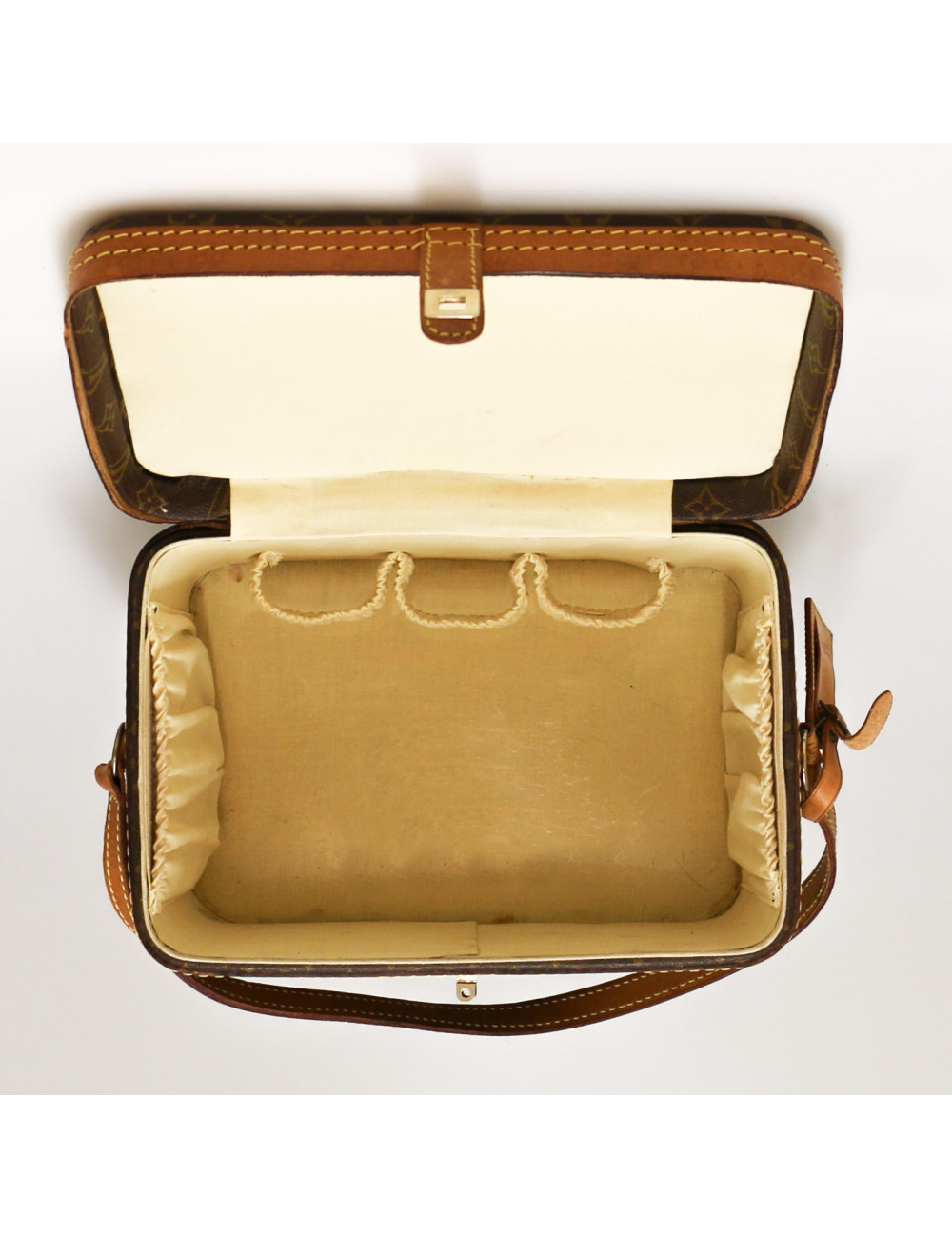 Beauty case LOUIS VUITTON toile Monogram Vintage