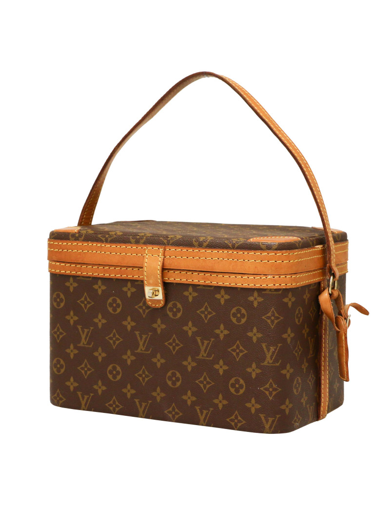 Beauty case LOUIS VUITTON toile Monogram Vintage