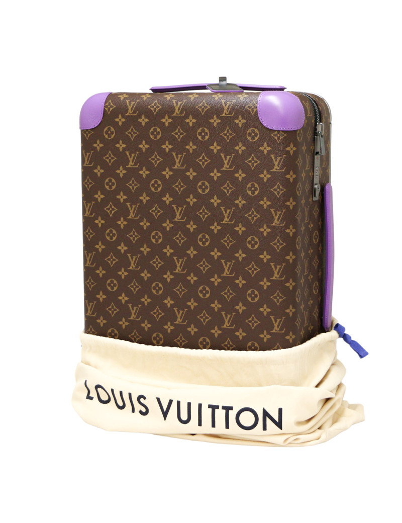 Valise roulante LOUIS VUITTON toile Monogram