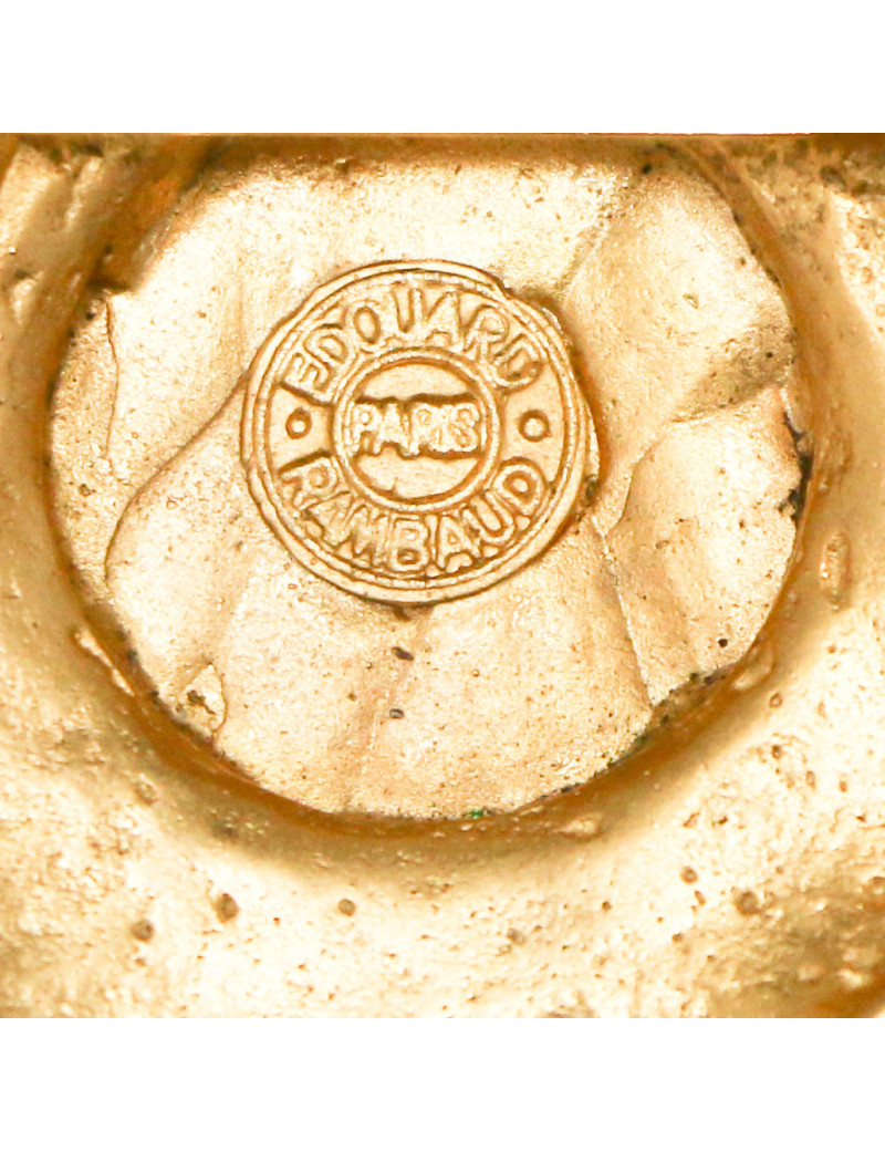 Broche EDOUARD RAMBAUT doré