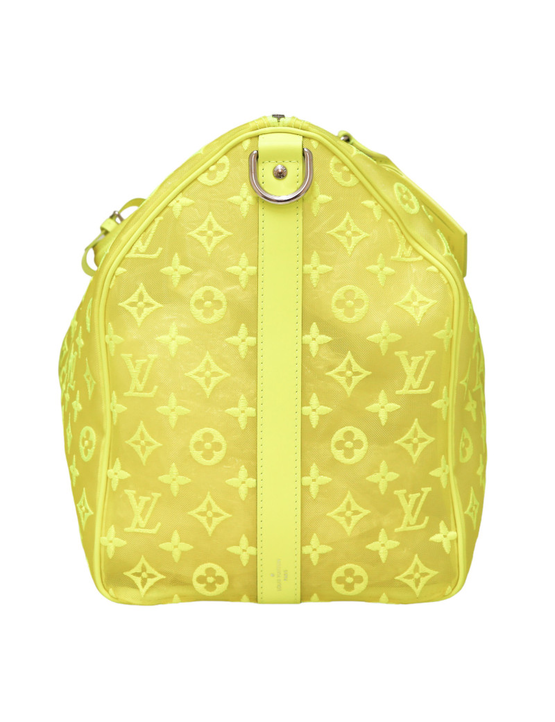 Keepall 50 LOUIS VUITTON SEET.J.F jaune fluo