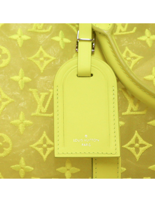 Keepall 50 LOUIS VUITTON SEET.J.F jaune fluo