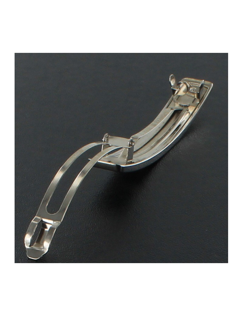 Barrette à cheveux CHANEL  métal palladié