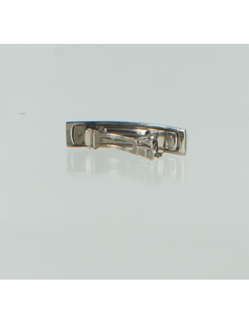 Barrette à cheveux CHANEL métal palladié