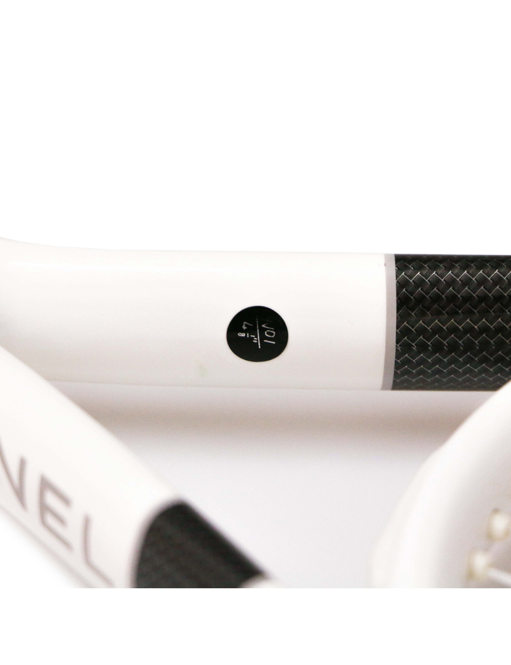 Raquette de tennis CHANEL blanche