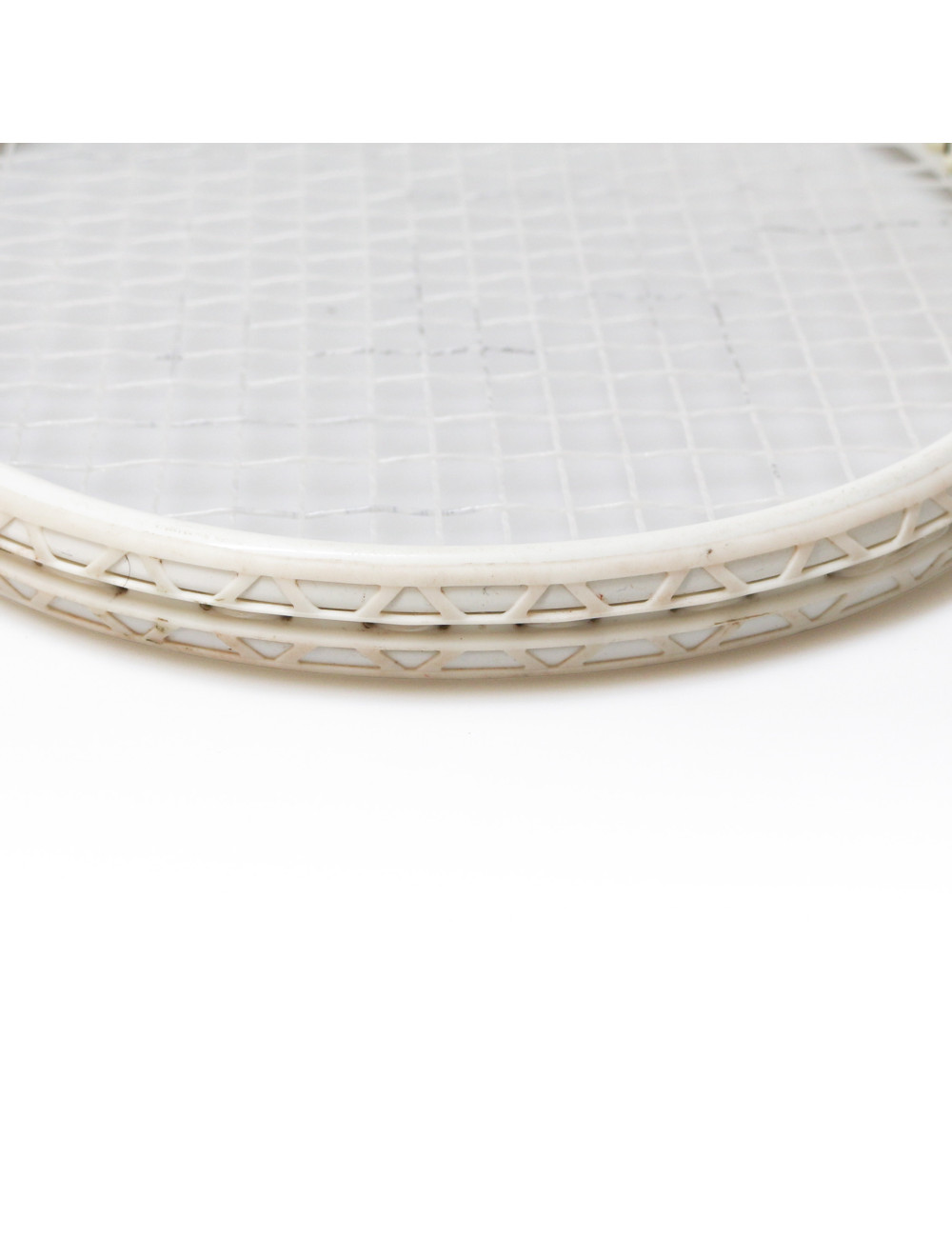 Raquette de tennis CHANEL blanche