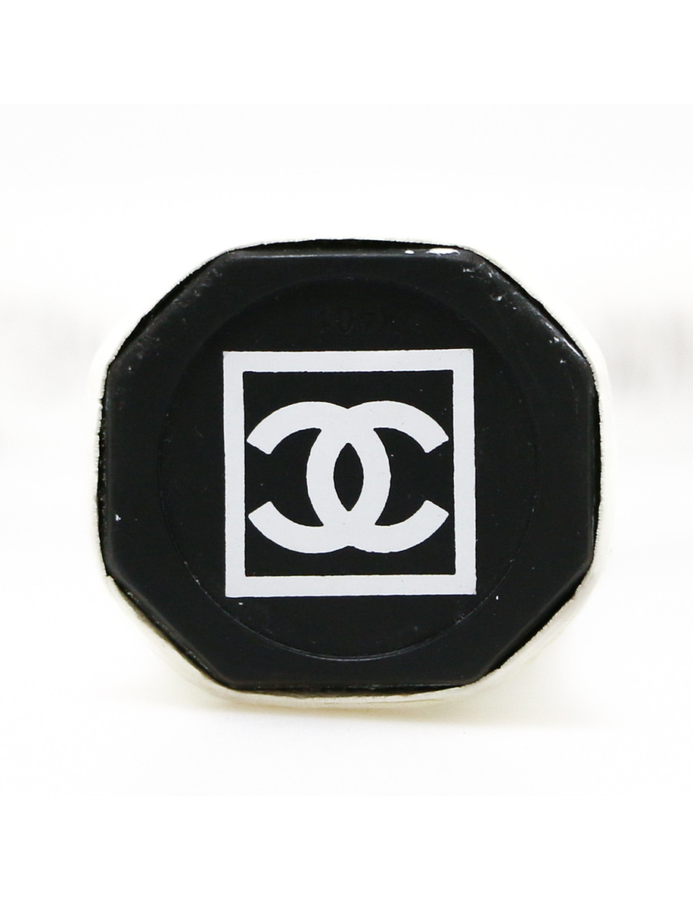 Raquette de tennis CHANEL blanche