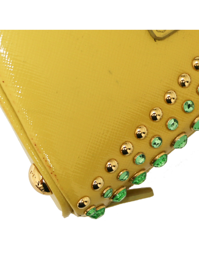 Mini sac PRADA jaune