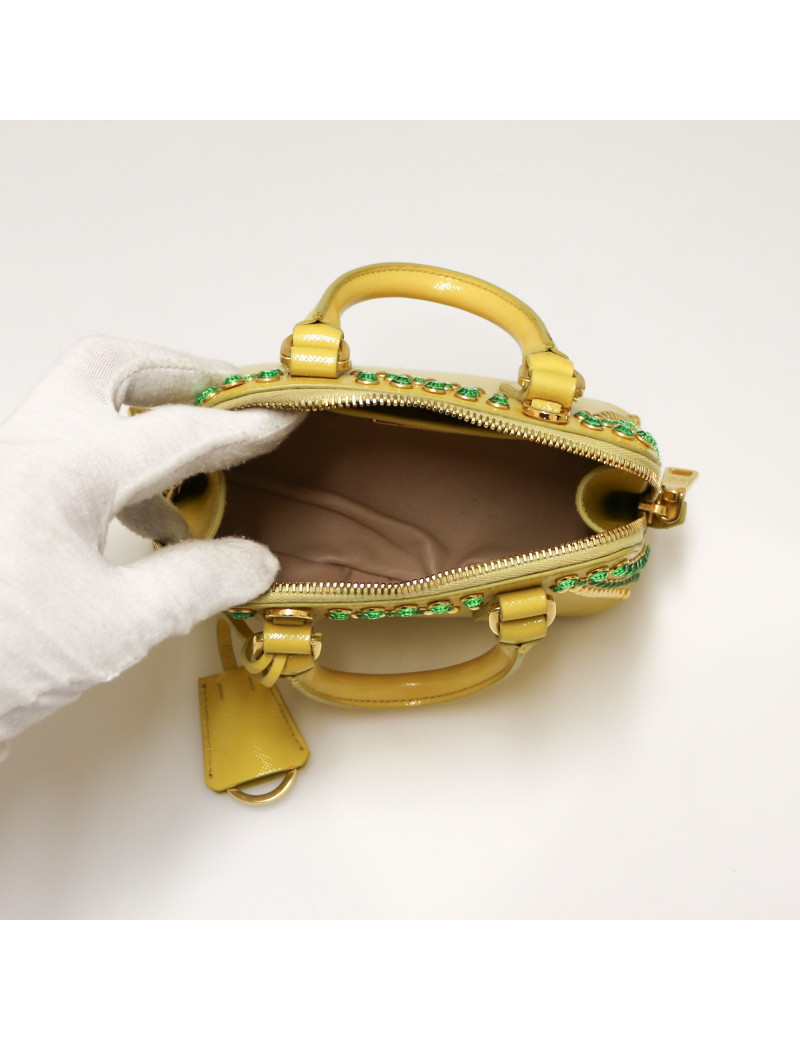 Mini sac PRADA jaune