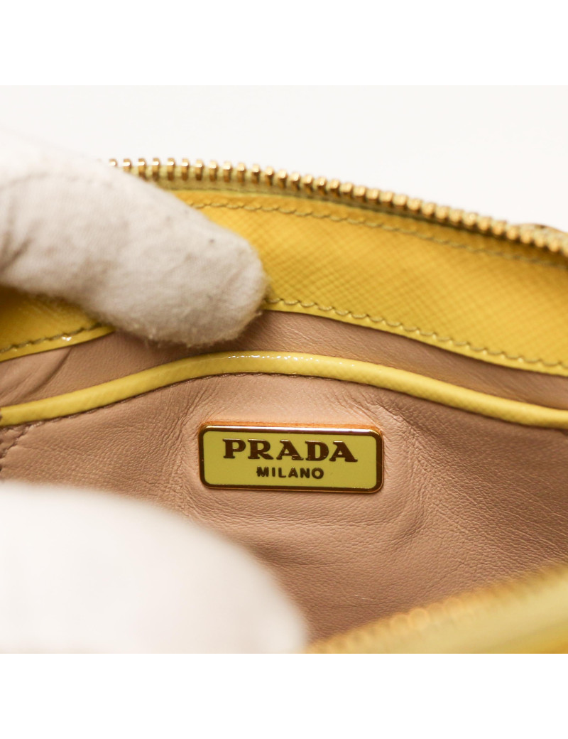 Mini sac PRADA jaune