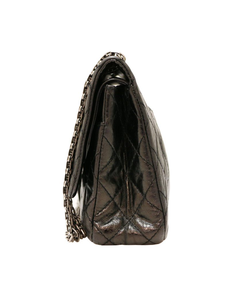 Sac 2.55 CHANEL cuir vieilli irisé