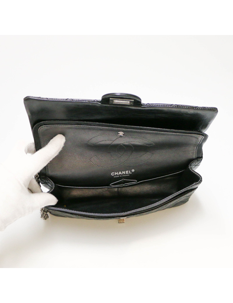 Sac 2.55 CHANEL cuir vieilli irisé