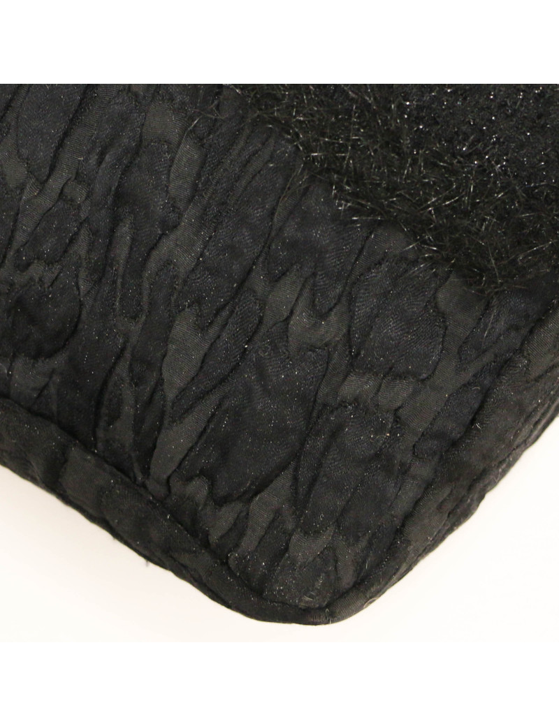 Jumbo CHANEL tweed, soie et cuir