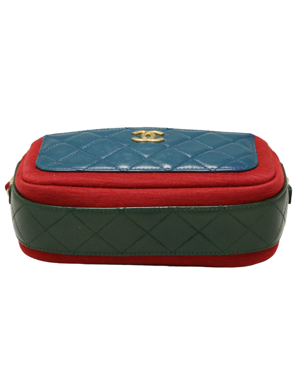 Mini sac caméra CHANEL multicolroe