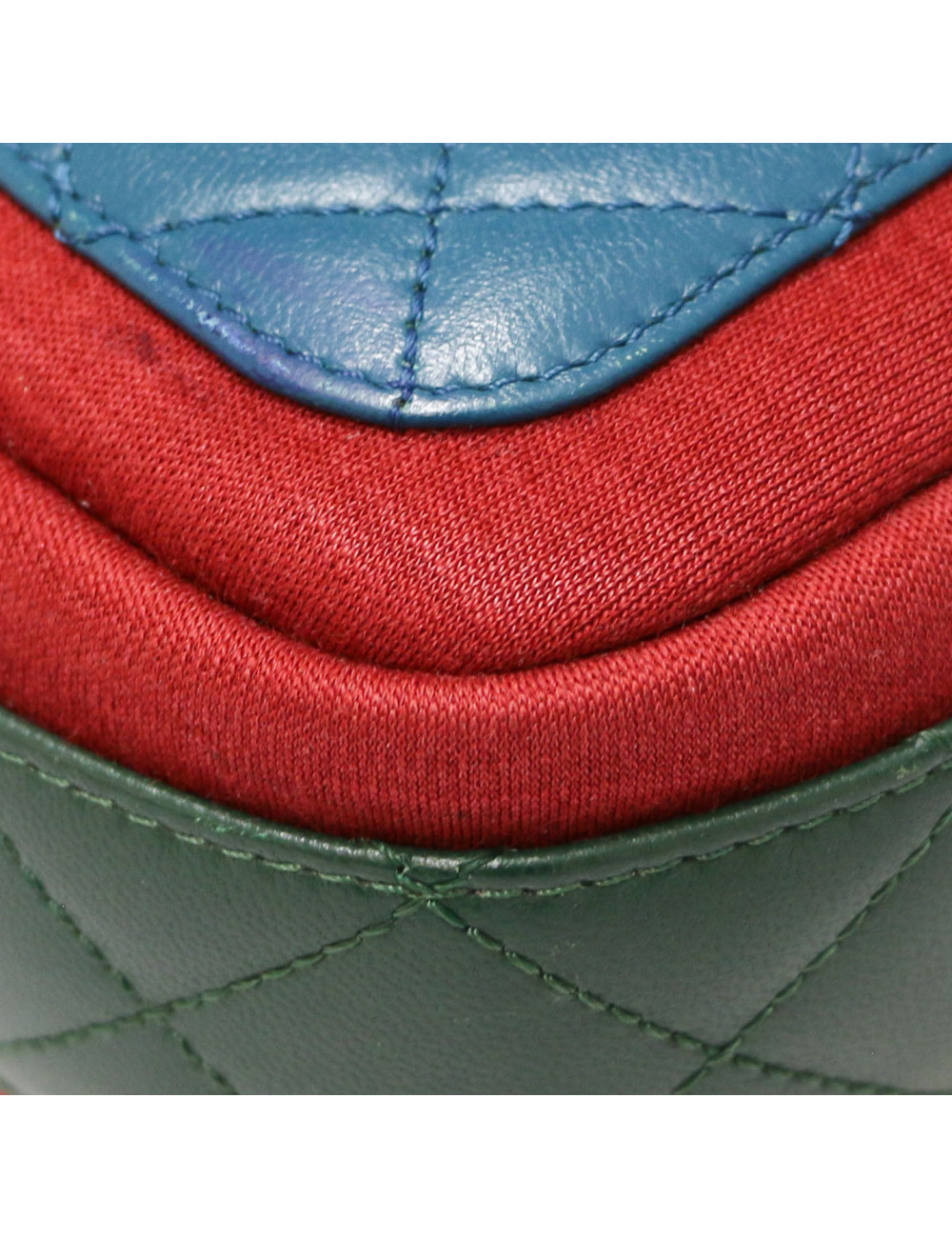 Mini sac caméra CHANEL multicolroe