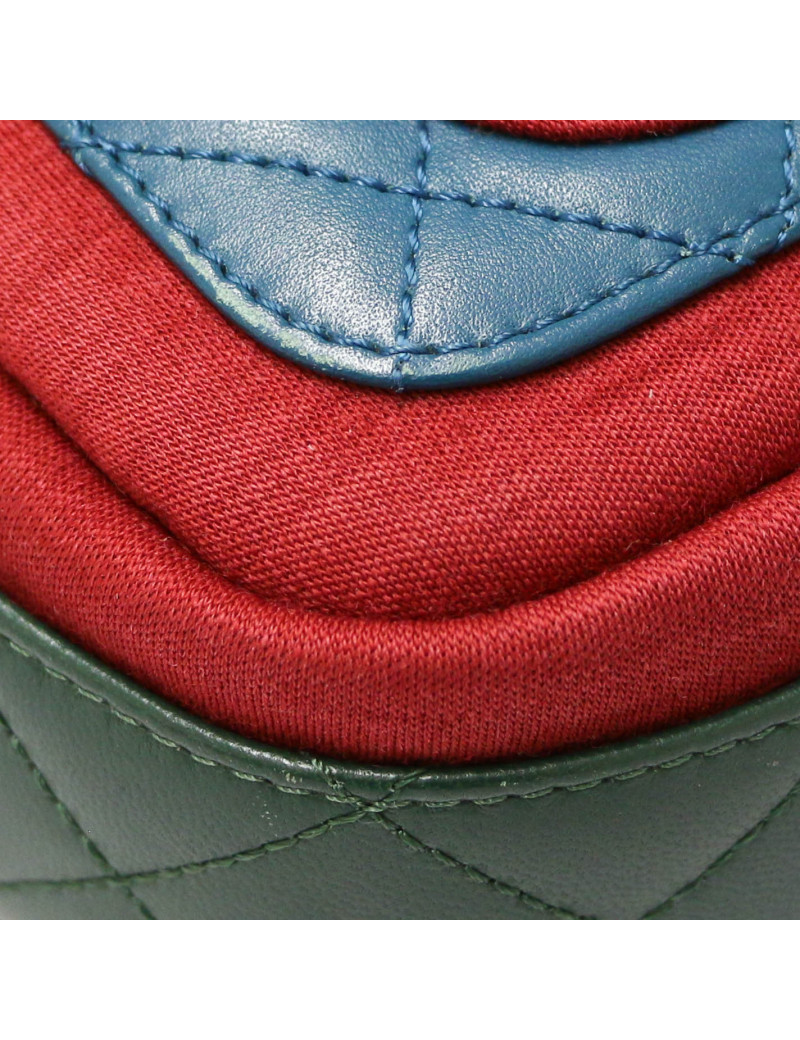 Mini sac caméra CHANEL multicolroe