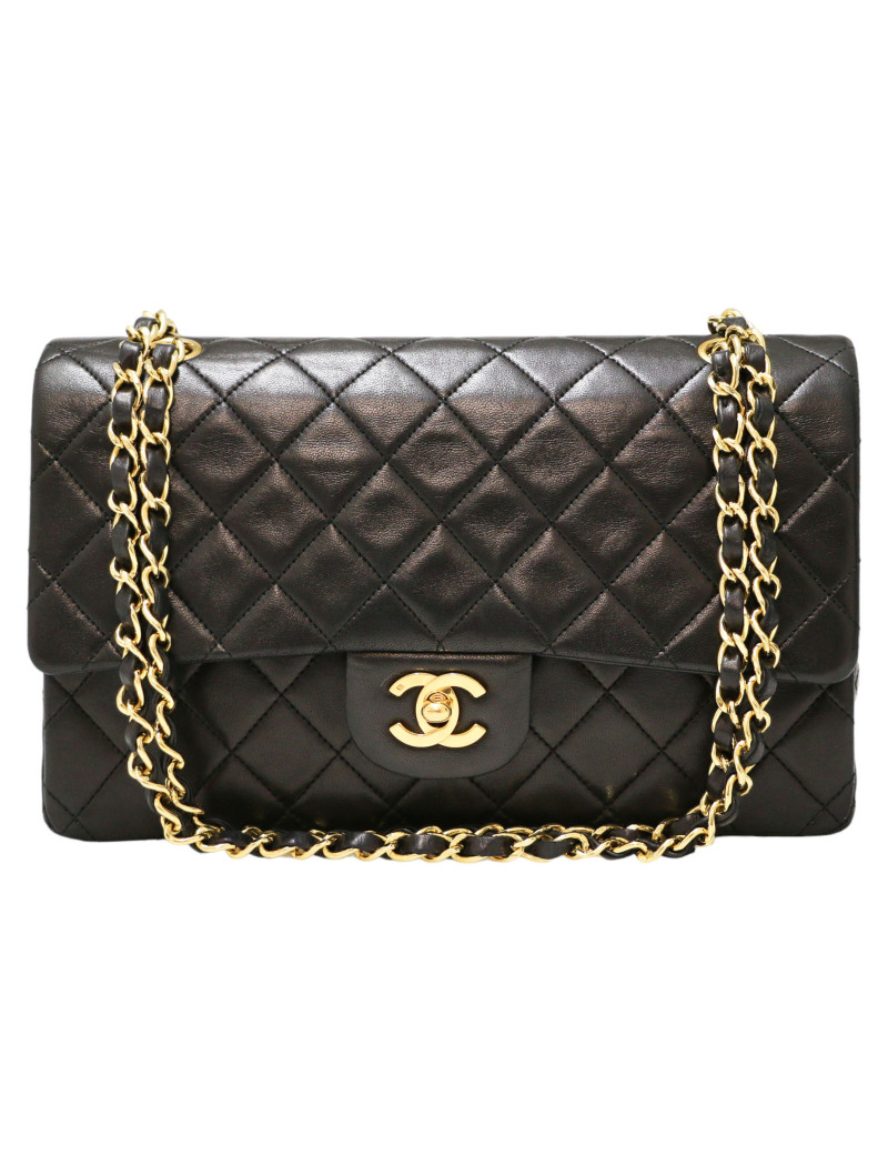Sac noir classique CHANEL vintage