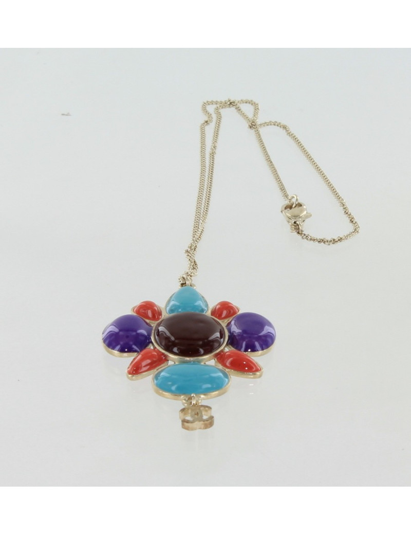 collier CHANEL multicolore