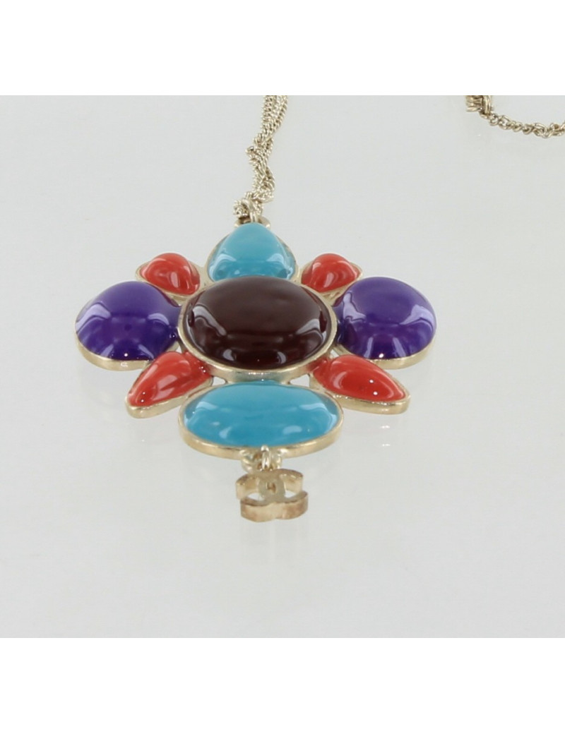 collier CHANEL multicolore