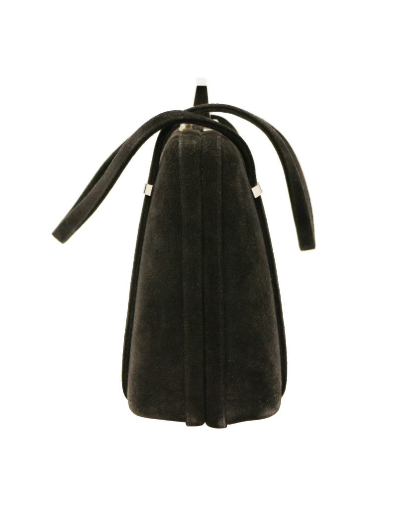 PHILIP TREACY black suede bag