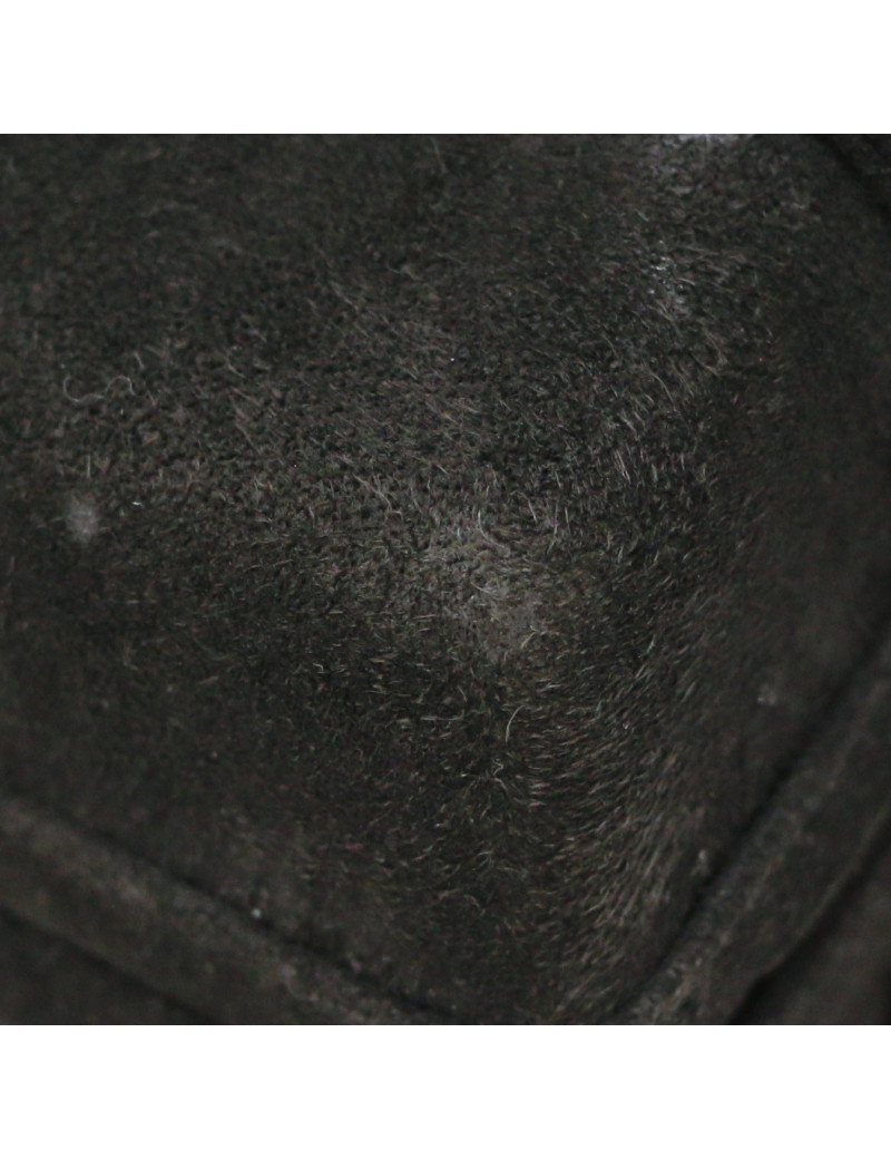 PHILIP TREACY black suede bag