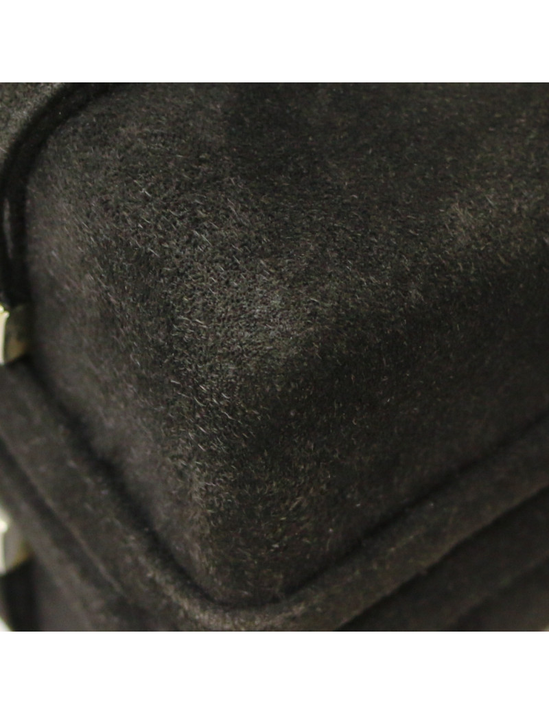 PHILIP TREACY black suede bag