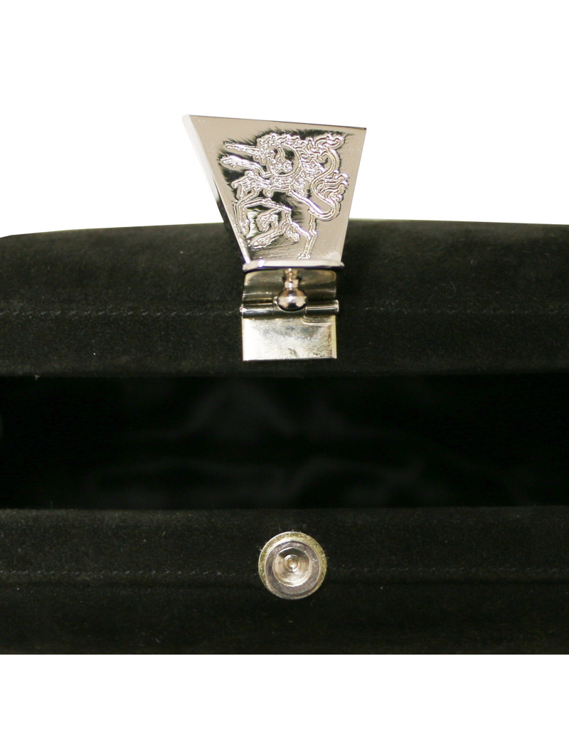 PHILIP TREACY black suede bag