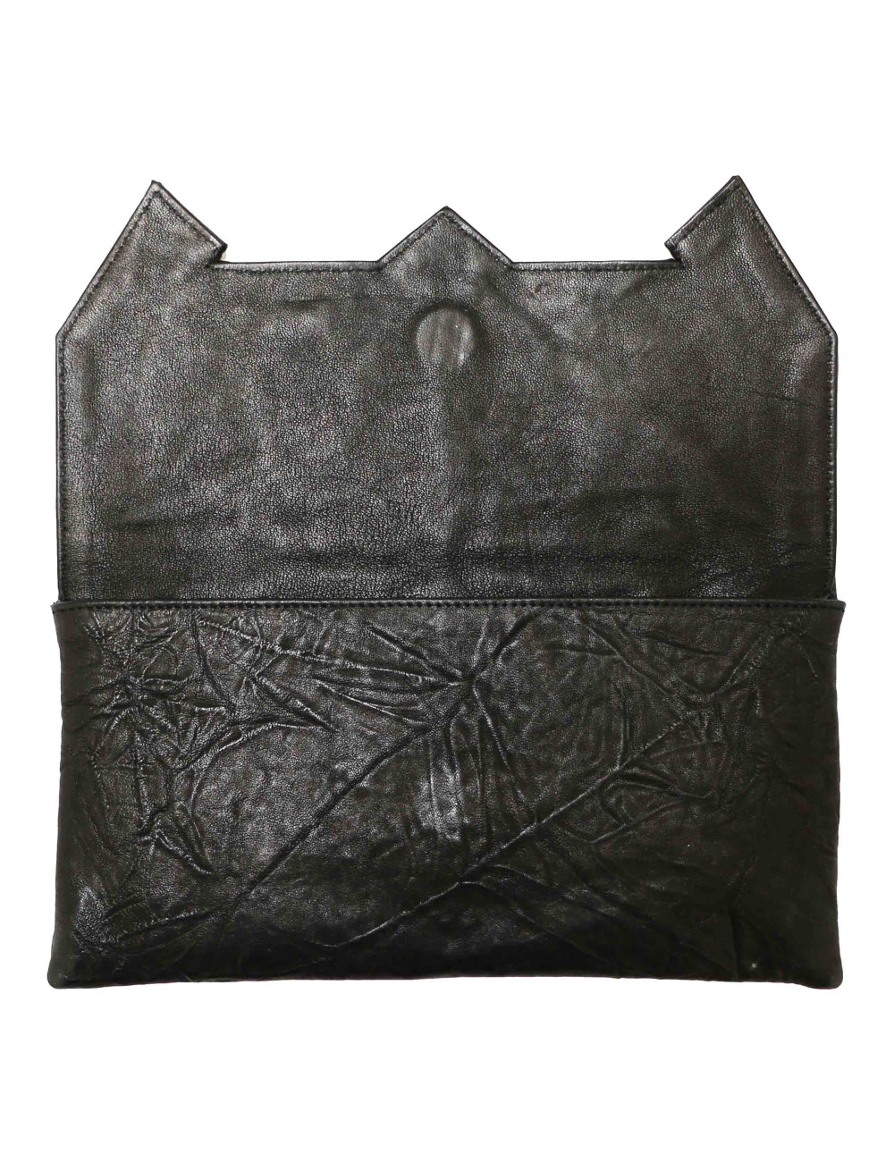 BALMAIN Mirrors Black Clutch