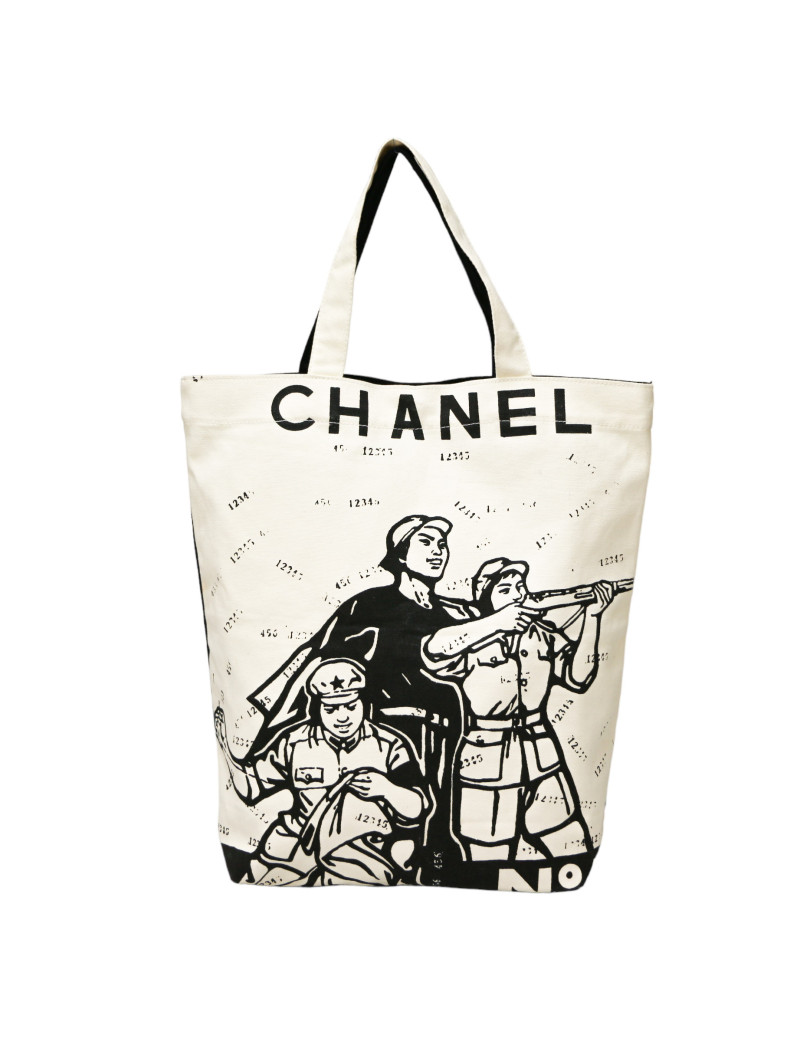 Cabas CHANEL toile révolution chinoise