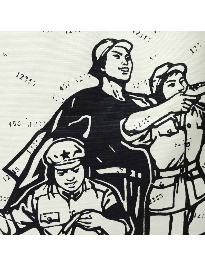 Cabas CHANEL toile révolution chinoise