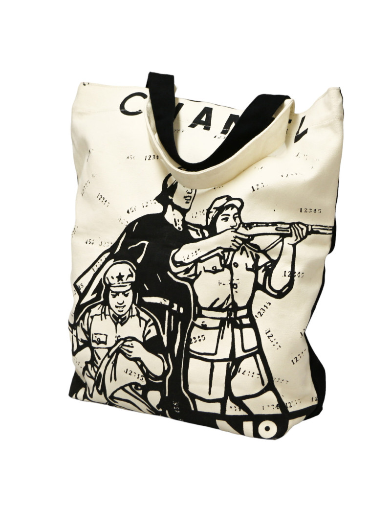Cabas CHANEL toile révolution chinoise