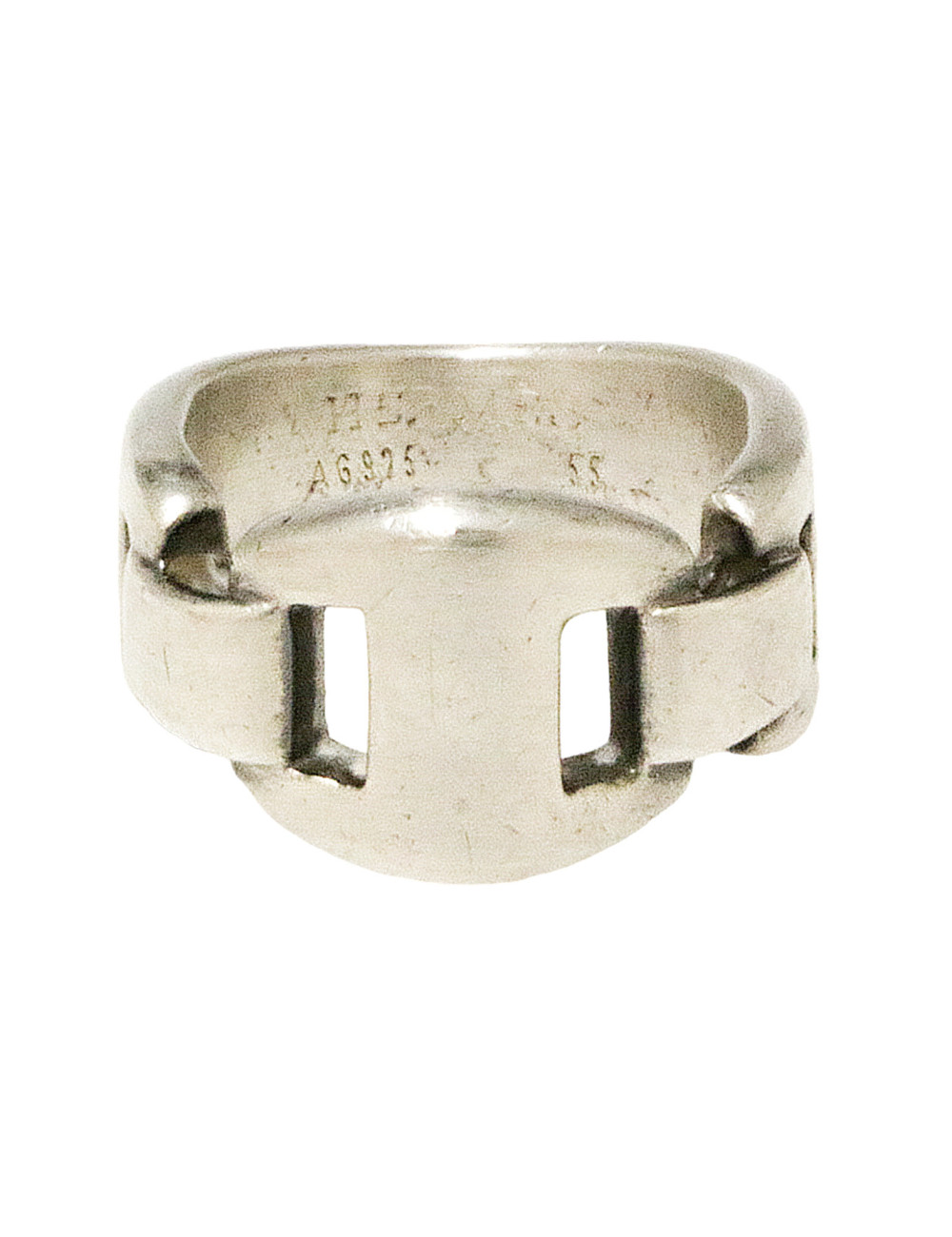 Bague HERMES argent 
