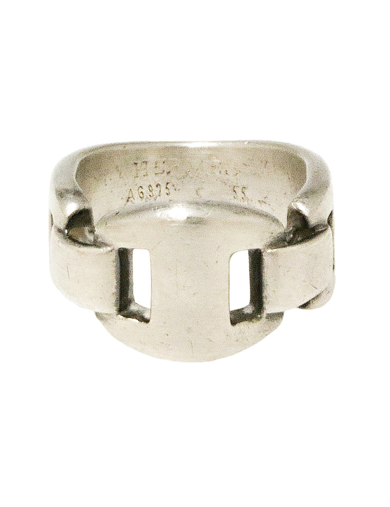 Bague HERMES argent 