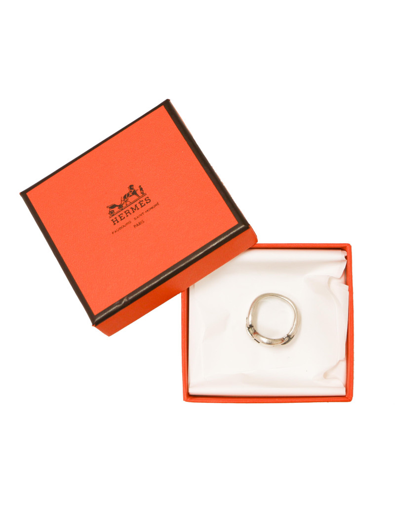 Bague HERMES argent